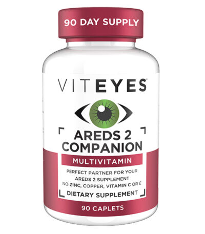 Viteyes AREDS 2 Companion Multivitamin – 90 Caplets | Eye-Safe Daily Support
