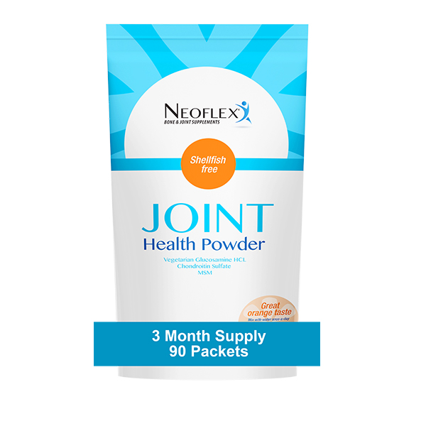 Neoflex Joint Powder – Vegetarian Glucosamine Chondroitin MSM (3 Month Supply)