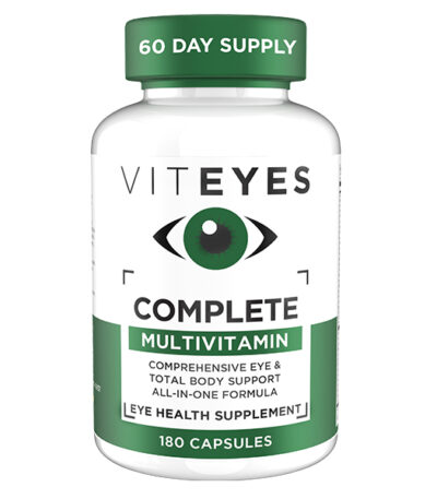 Viteyes Complete – 2-in-1 Vision + Wellness Formula | 180 Capsules