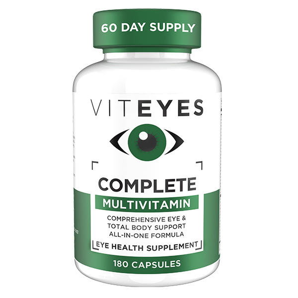 Viteyes Complete – 2-in-1 Vision + Wellness Formula | 180 Capsules
