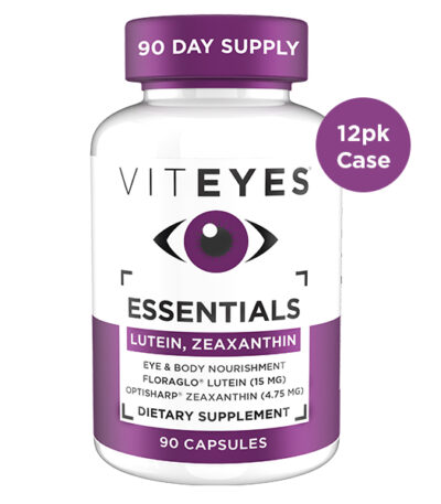 Viteyes Essentials Lutein + Zeaxanthin – 12 Bottle Case