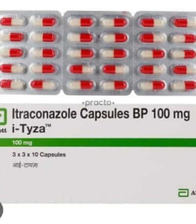 Itraconazole 100 mg Capsules