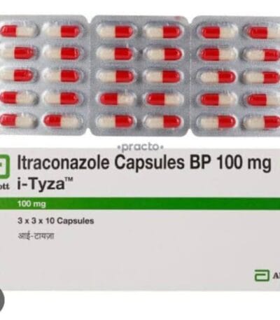 Itraconazole Capsules 100 mg