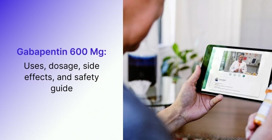 Gabapentin 600 mg