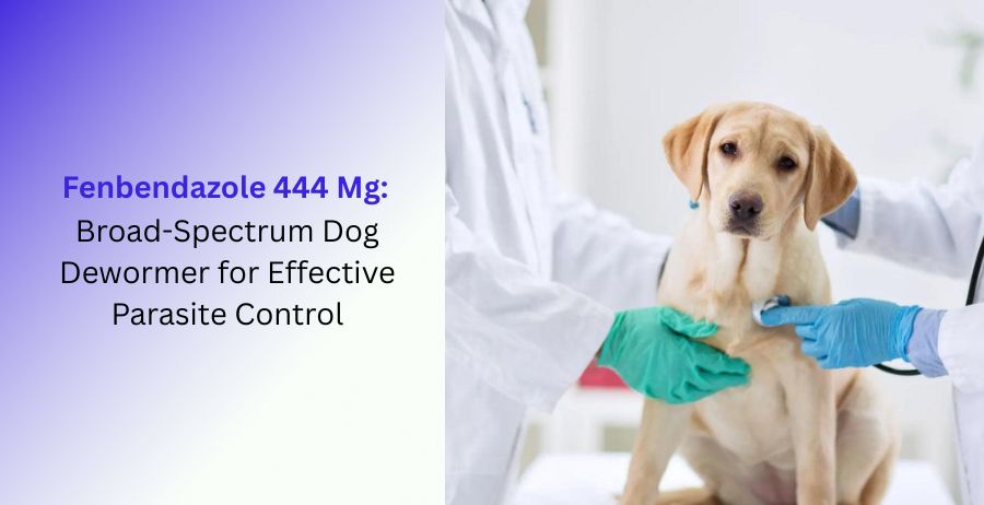 Fenbendazole 444 mg tablets with antiparasitic compound information