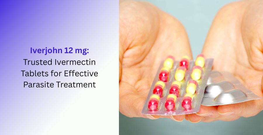 Iverjohn 12 mg antiparasitic tablet for effective parasite treatment