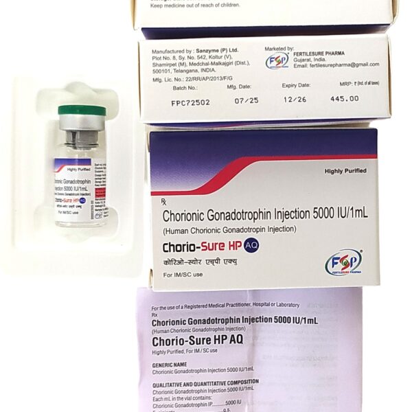 Chorionic Gonadotrophin Injection 5000 IU1mL