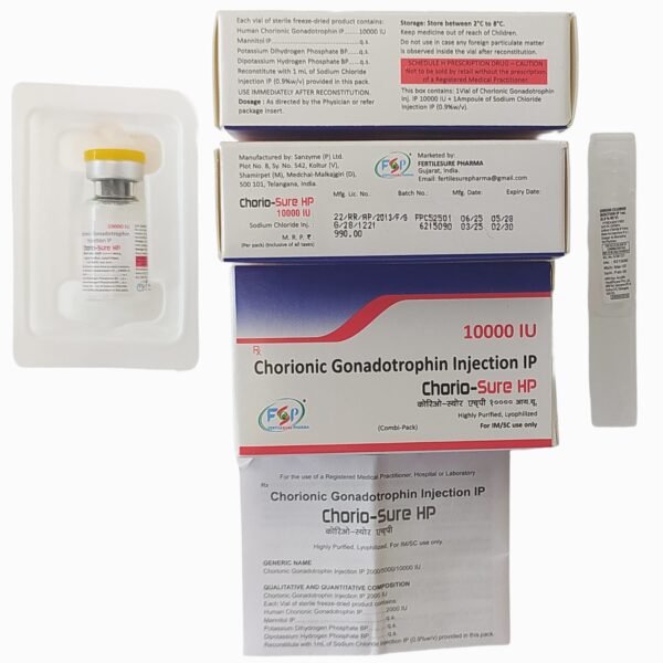 Chorionic Gonadotrophin Injection IP 10000 IU