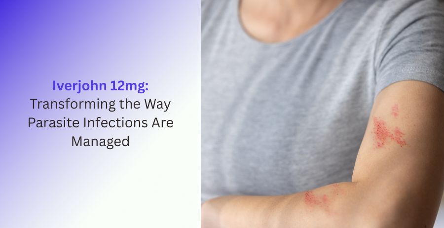 Iverjohn 12mg ivermectin tablets with educational information about prescription parasite treatment, medical guidance, dosage, safety precautions, and patient care.