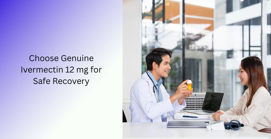 Genuine Ivermectin 12 mg tablets for safe recovery from parasitic infections with information on dosage, prescription use, benefits, side effects, and treatment guidance
