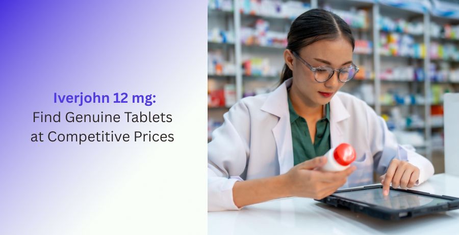 Iverjohn 12 mg Ivermectin tablets with authentic packaging, trusted online pharmacy verification, genuine medication quality checks, and affordable prescription buying guidance.