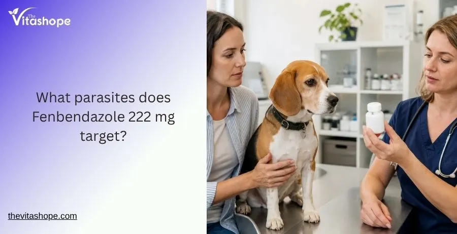What parasites does Fenbendazole 222 mg target?